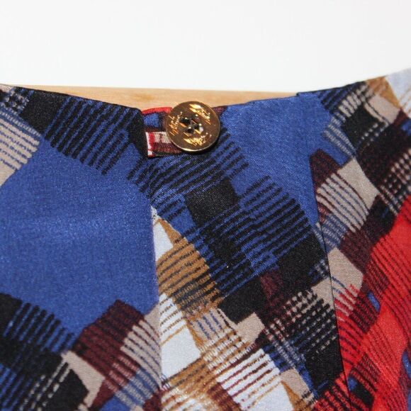 Trina Turk Multicolor Geometric Silk Sleeveless top Women's Size S - Picture 7 of 12